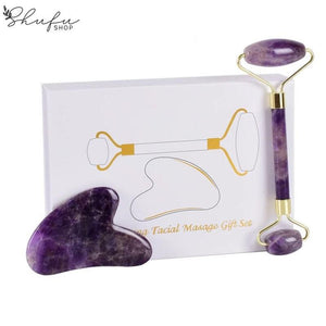 Amethyst Gua Sha Gesichtsroller