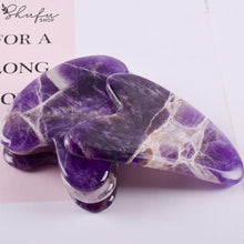 Load the picture into the gallery viewer, Gua Sha Amethyst Y-Shape Shufu Shop
