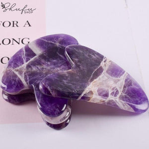 Gua Sha Amethyst Y-Shape Shufu Shop