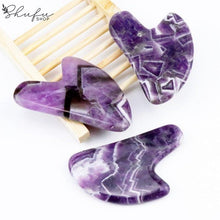 Laden Sie das Bild in den Galerie-Viewer, Gua Sha Amethyst Y-Shape Shufu Shop
