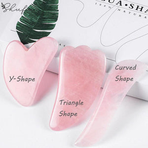 Rosenquarz Gua Sha Mix Shufu Shop