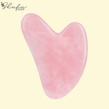 Load the picture into the gallery viewer, Gua Sha Rosenquarz Y-Shape
