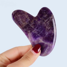 Laden Sie das Bild in den Galerie-Viewer, Gua Sha Amethyst Y-Shape Shufu Shop
