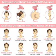 Laden Sie das Bild in den Galerie-Viewer, Clean Skin Set | Amethyst Gua Sha &amp; Gesichtsroller
