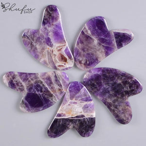 Gua Sha Amethyst Y-Shape Shufu Shop